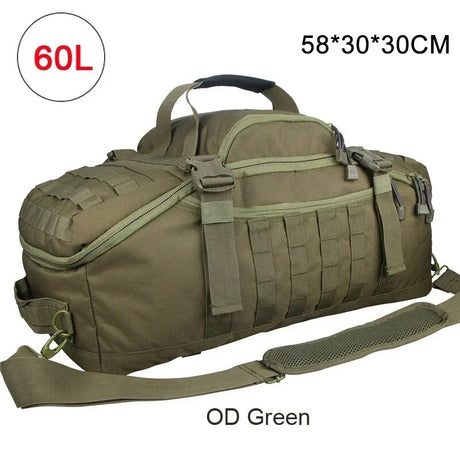 Sport Molle Combination Carry Bag Backpacks BackPacks BushLine 60L OD Green  
