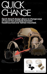 2026 FCS FMA Digital Dual DSP AMP Headset Noise Reduction