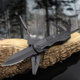 Stainless Steel 18 in 1 Multi Tool Knife Aluminum Handle tools  BushLine