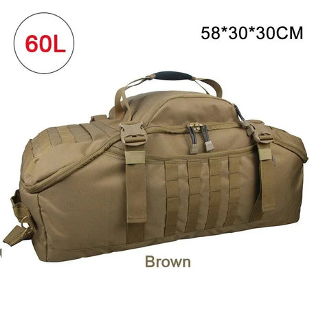 Sport Molle Combination Carry Bag Backpacks BackPacks BushLine 60L Brown  
