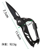 Multi-Tool Carabiner - Camping EDC Clip Multi-tools  BushLine