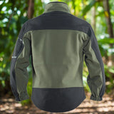 Tactical Fleece Jacket Waterproof Softshell Windbreaker Jackets BushLine   