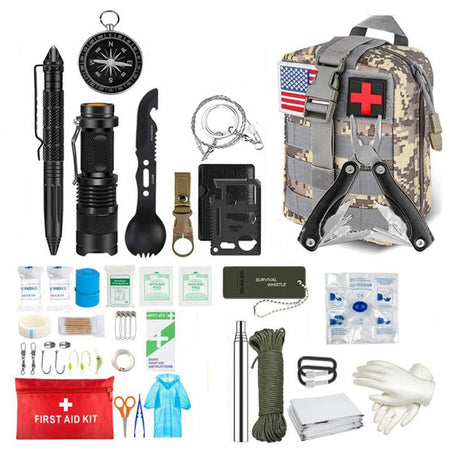 Survival First Aid Kit Survival set Molle survival BushLine ACU Set  