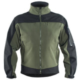 Tactical Fleece Jacket Waterproof Softshell Windbreaker Jackets BushLine   