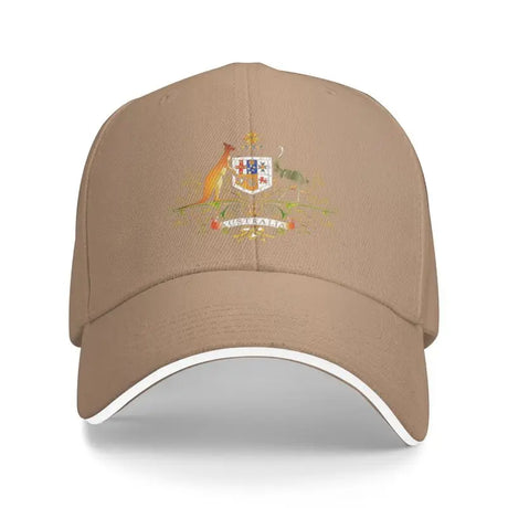 Coat Of Arms Of Australia Baseball Cap Unisex 8 colours tactical hats BushLine Khaki Adjustable 