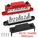 48V DC 400A Power Bus Bar M8 & M10 Set electrical supplys BushLine M8 3 Post 10 scew