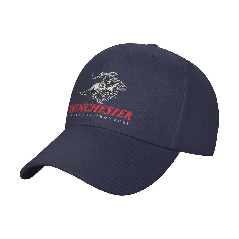 Winchester Baseball Cap Unisex tactical caps BushLine Navy Blue Adjustable 