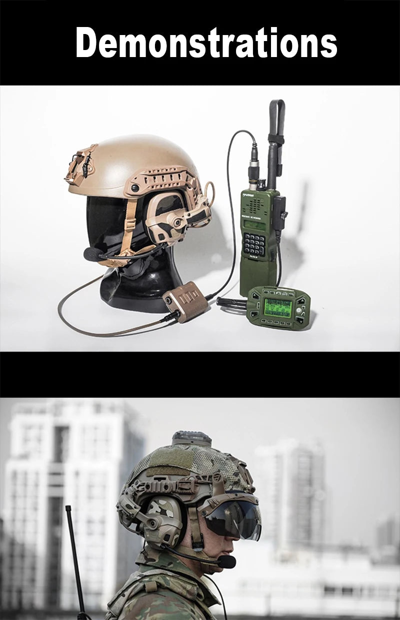 2026 FCS FMA Digital Dual DSP AMP Headset Noise Reduction