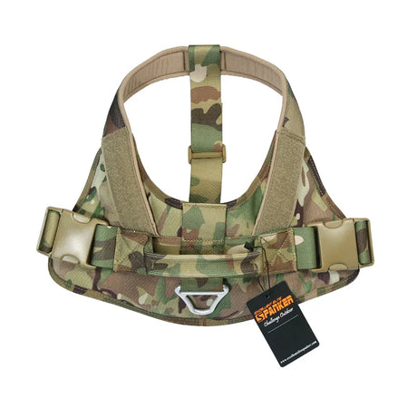 SPANKER Dog Training Vest Harness Dog Stuff BushLine CP Camo XS