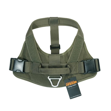 SPANKER Dog Training Vest Harness Dog Stuff BushLine Green XS