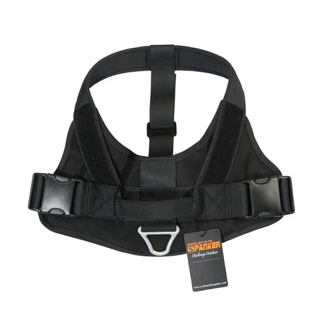SPANKER Dog Training Vest Harness Dog Stuff BushLine Black XS