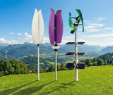 ST-10kW, 15kW & 20kW Vertical Tulip Wind Turbine 12V 24V 48V Wind Power Vertical  