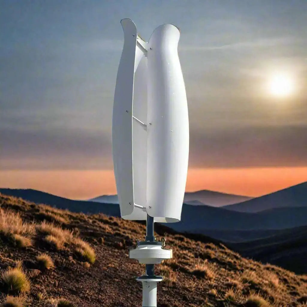 ST-10kW, 15kW & 20kW Vertical Tulip Wind Turbine 12V 24V 48V Wind Power Vertical  