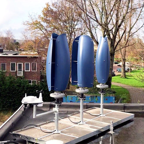 ST-10kW, 15kW & 20kW Vertical Tulip Wind Turbine 12V 24V 48V Wind Power Vertical  