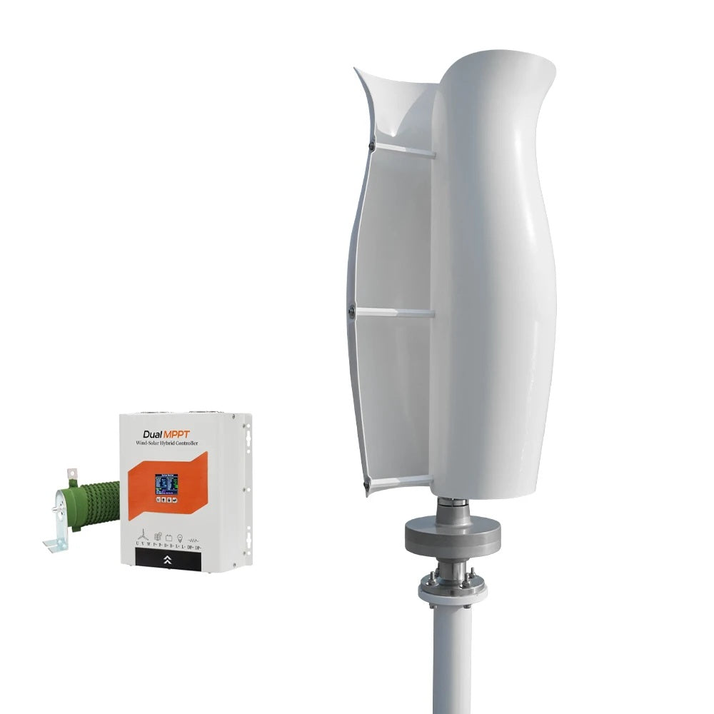 ST-1200W Tulip Wind Turbine 12-24-48V Off-Grid Power   
