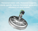 ST-2000 2Kw Vertical Axis Tulip Wind Turbine 12V 24V 48V Wind Power  BushLine