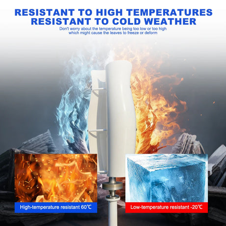 ST-3000 & ST-5000 Flower/Tulip Wind Turbines Wind Power Vertical  