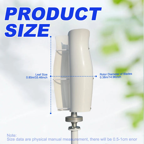 ST-3000 & ST-5000 Flower/Tulip Wind Turbines Wind Power Vertical  