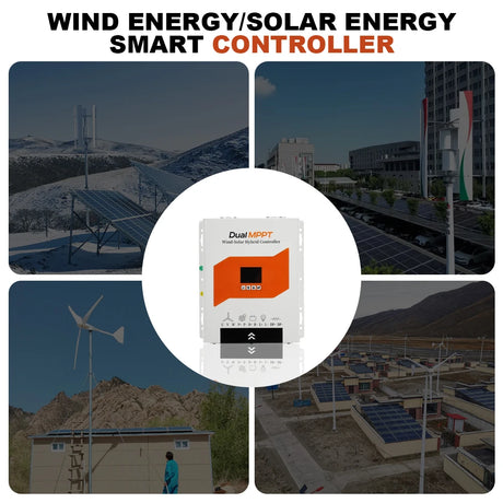 ST-3000 & ST-5000 Flower/Tulip Wind Turbines Wind Power Vertical  