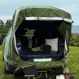 SUV 4x4 Canopy Rear Extension Tent Sun Rain-Proof Car Rear Tent Camping Equipment  BushLine