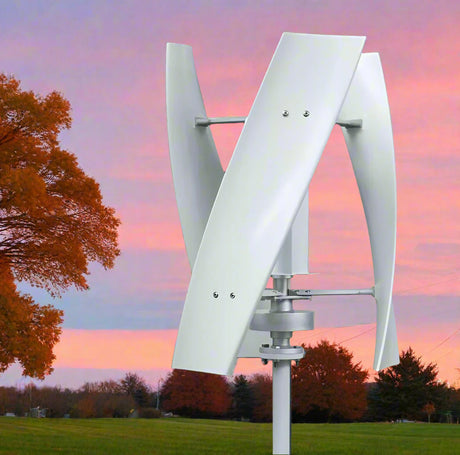 SX2-2000 2Kw Vertical Axis Wind Turbine Wind Power BushLine Turbine & Free MPPT controller 2000W 48 Volt