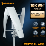 SX2-2000 2Kw Vertical Axis Wind Turbine | Off-Grid Power Wind Power  