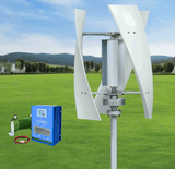 SX3-2000 2Kw Vertical Axis Wind Turbine 12V 24V 48V Wind Power BushLine With Hybrid Controller 2000W 48V