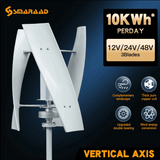 SX3-2000 2Kw Vertical Axis Wind Turbine 12V 24V 48V Wind Power  BushLine