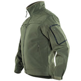 Tactical Fleece Jacket Waterproof Softshell Windbreaker Jackets BushLine   