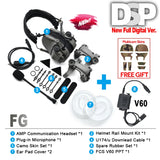 2026 FCS FMA Digital Dual DSP AMP Headset Noise Reduction