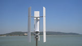 FH-3000watt 3Kw Vertical Wind Turbine 12V 24V 48V Three Blade Wind Power Vertical  BushLine