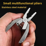 Pocket Multitool Pliers Knife Screwdriver Stainless Steel survival  BushLine