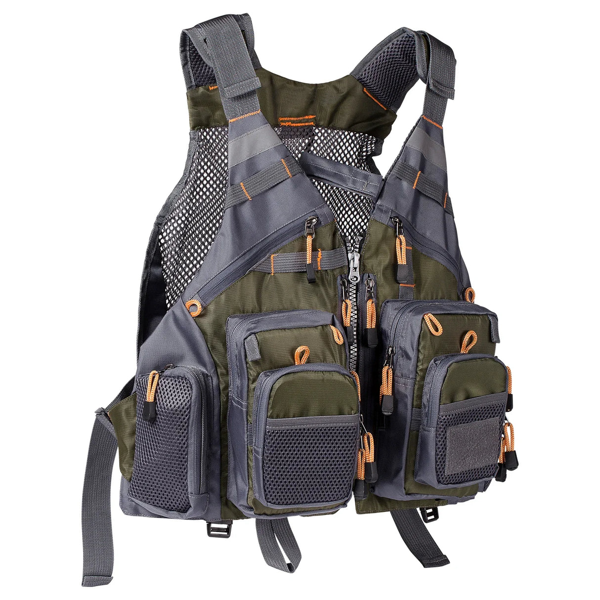 Bassdash Breathable Fishing Vest Jacket Marine & Fishing  BushLine