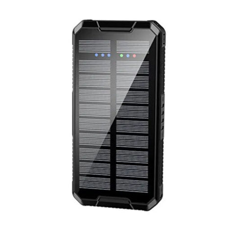 80000mAh Solar Wireless High Capacity Charger LED wifi & wireless BushLine black