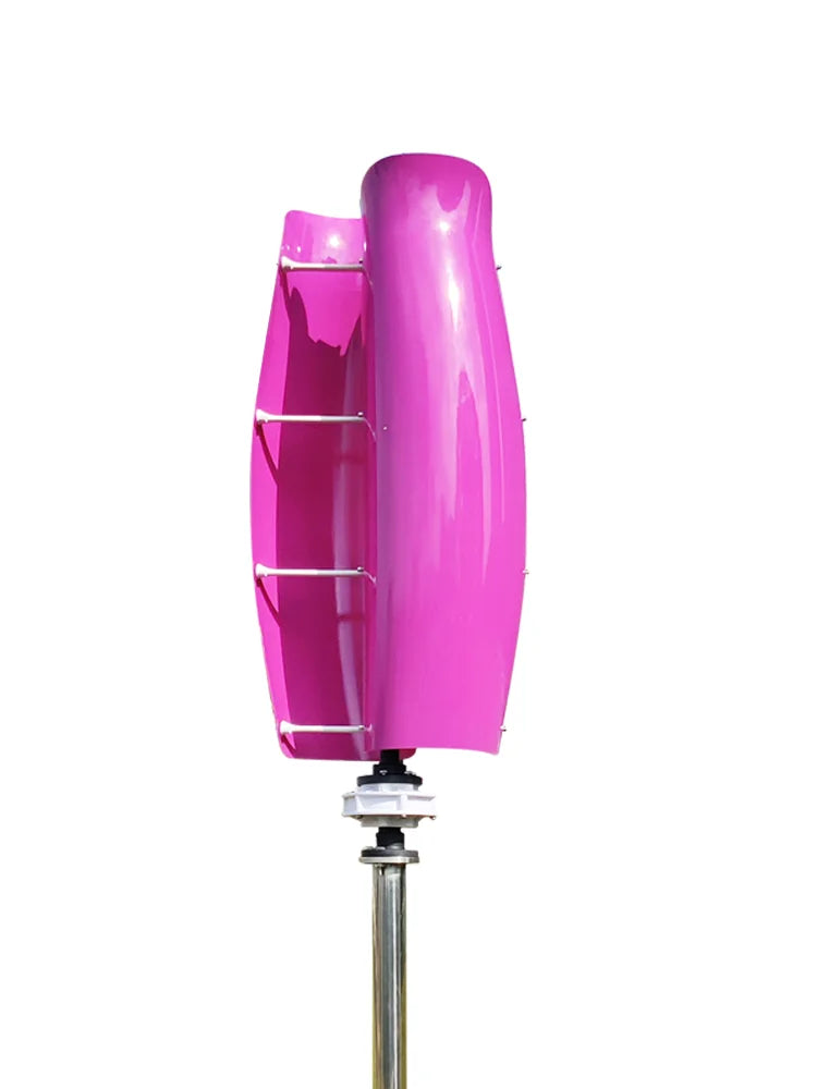 ST-2000W VERTICAL AXIS WIND TURBINE 12V 24V 48V Wind Power BushLine PURPLE 2000W 12V|Wind Turbine Only