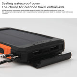 Powerful Waterproof Solar Power Bank 20000mAh solar power BushLine   