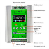 1Kw 2Kw 3Kw Wi-Fi Wind Solar Hybrid Controller MPPT Lifepo4 Wind Power  BushLine