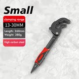 Universal Wrench Multifunction Quick Snap Grip Adjustable Spanner tools BushLine Small 13-30mm
