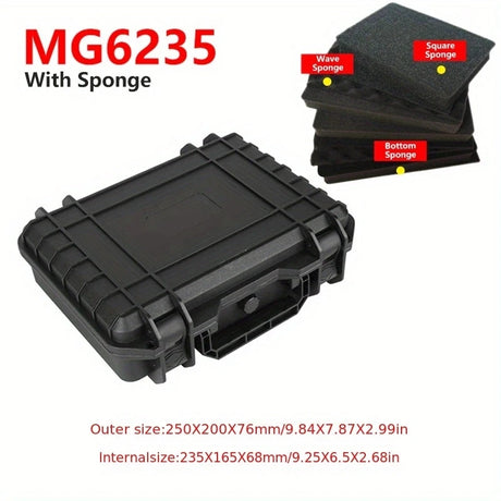 Waterproof Hard Case Safety Storage Box accessories BushLine 6235