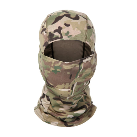Camouflage Balaclava Full Face Cap Helmet Liner Outdoor Clothing BushLine A-08  