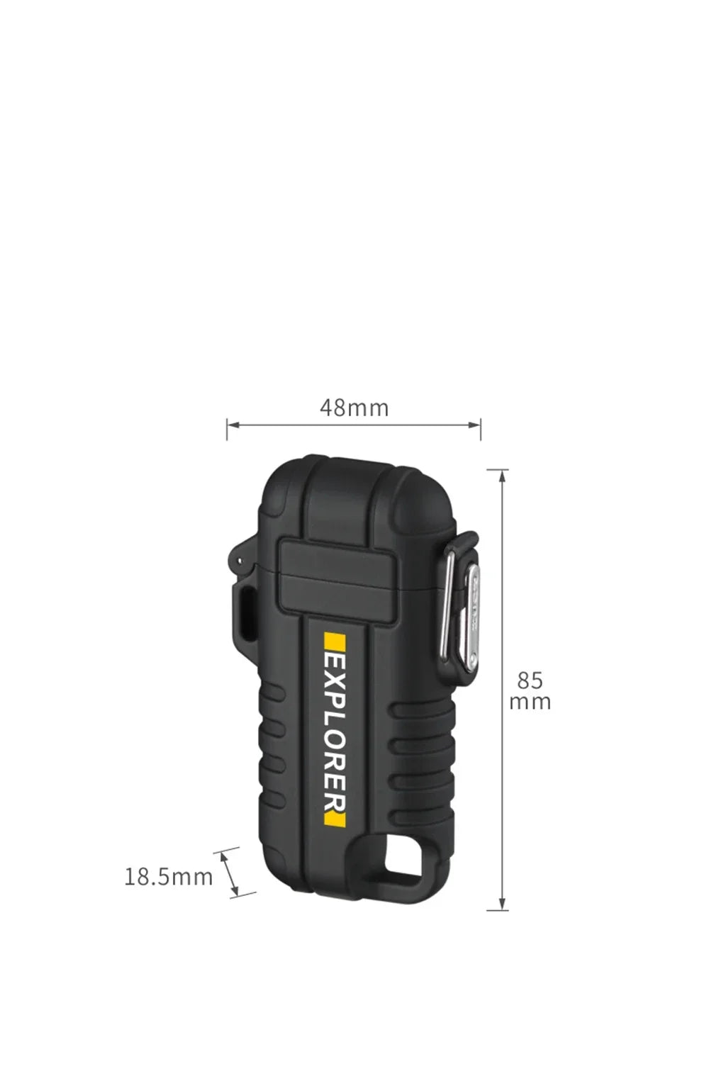 F37 Arc Plasma Waterproof Double Arc Lighter USB Rechargeable electrical supplys  BushLine