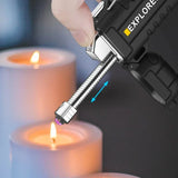 F37 Arc Plasma Waterproof Double Arc Lighter USB Rechargeable electrical supplys  BushLine