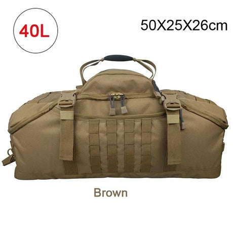Sport Molle Combination Carry Bag Backpacks BackPacks BushLine 40L Brown  