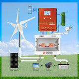 1200W to 3000W Hybrid Wind Solar Controller power control unit BushLine   