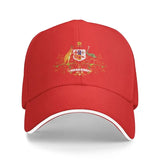 Coat Of Arms Of Australia Baseball Cap Unisex 8 colours tactical hats BushLine Red Adjustable 