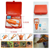 Outdoor Hiking Safe Venom Extractor Kit Snake Bee Bites Health  BushLine