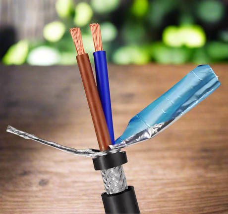 Shielded Pure Copper Wire Cable 2 & 3 Core electrical supplys  BushLine