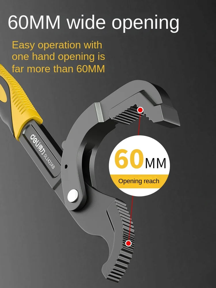 Snap N Grip 14-30 & 30-60mm Universal Open End Spanner tools  