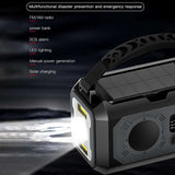 Solar 12000mAh Emergency Radio Charger AM/FM Hand Crank solar power  BushLine