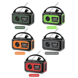 Solar 12000mAh Emergency Radio Charger AM/FM Hand Crank solar power  BushLine